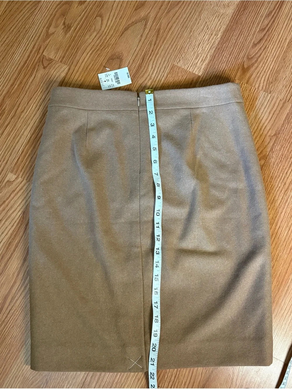 J. Crew Camel/Tan Pencil Skirt